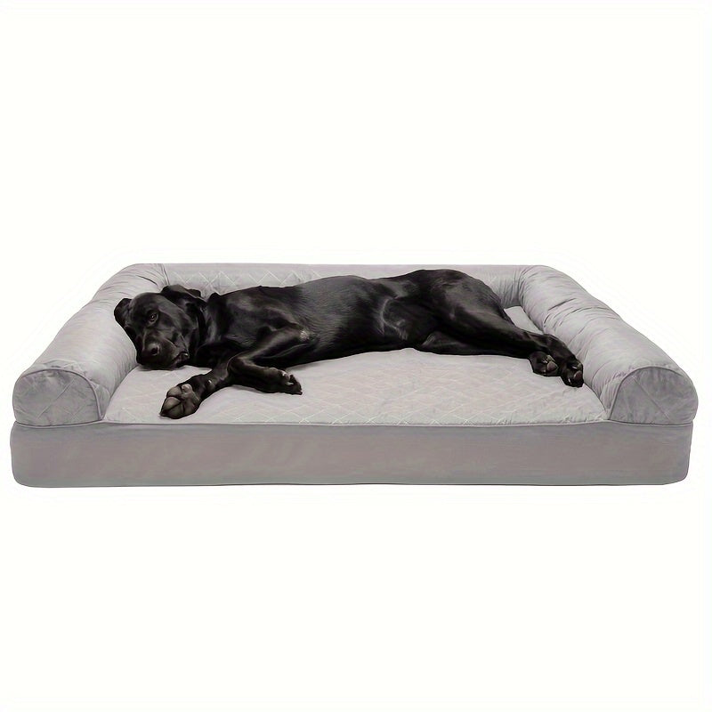 NNETM Sofa-Style Dog Bed for All Breeds-0