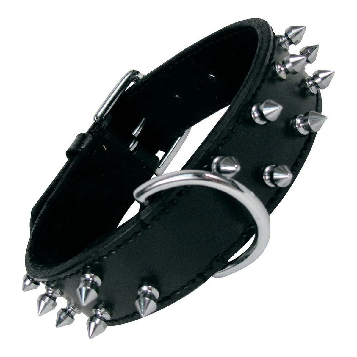 Dog collar Gloria Black Spikes (55 cm)-0