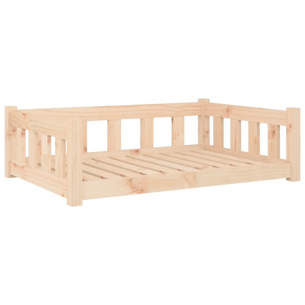 NNEVL Dog Bed 95.5x65.5x28 cm Solid Wood Pine-1