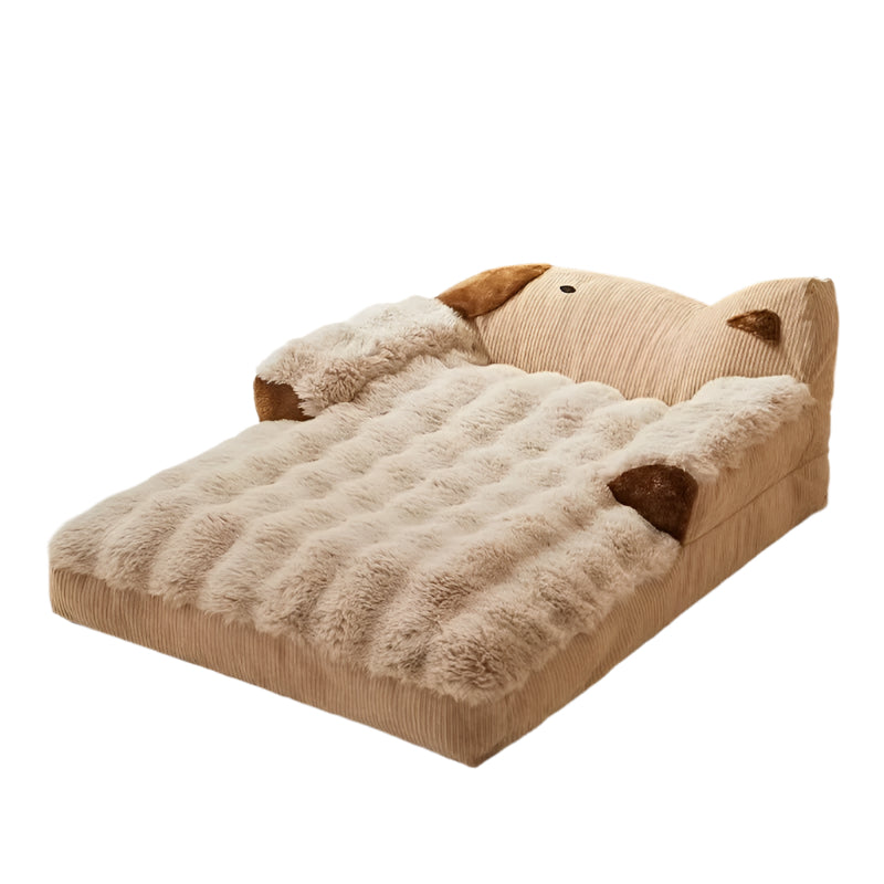 NNETM Soft Indoor Pet Couch for Dogs and Cats-0