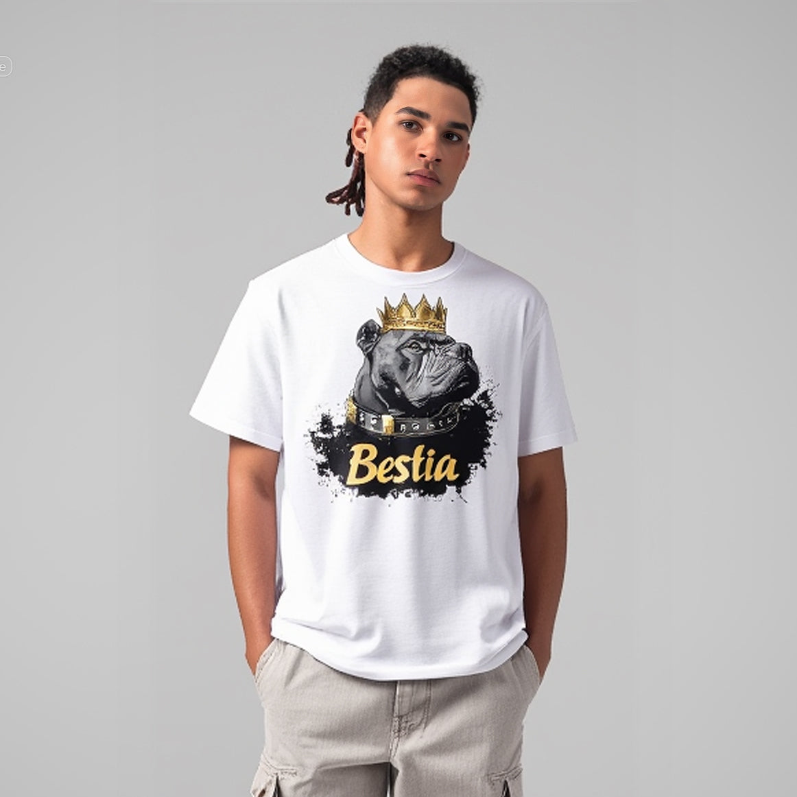 Cane Corso T-shirt White V1-2