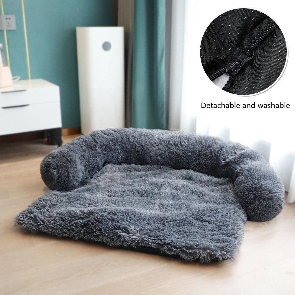 Cozypaws Removable Pet Dog Mat - Luxuriously Soft Sofa Dog Bed-11
