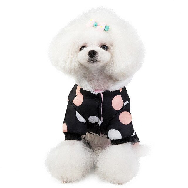 Dog Clothes Winter Pet Padded Vest Thickened Warm Jacket Costume Soft Pet Coat for Small Medium Dogs Cats Pets Outdoor Supplies