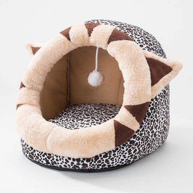 Pet Dog Cat Bed Cute Unicorn Shape Kennel Winter Warm Sofa Detachable Kitten House Waterproof Puppy Cushion Pet Sleeping Product