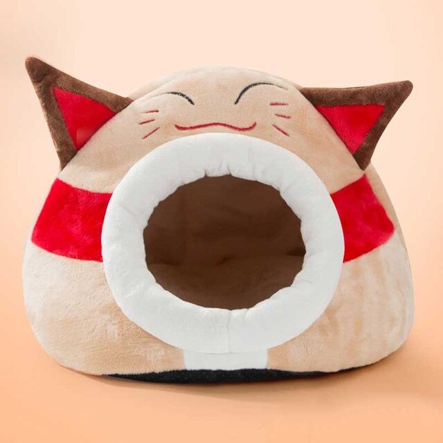Pet Dog Cat Bed Cute Unicorn Shape Kennel Winter Warm Sofa Detachable Kitten House Waterproof Puppy Cushion Pet Sleeping Product