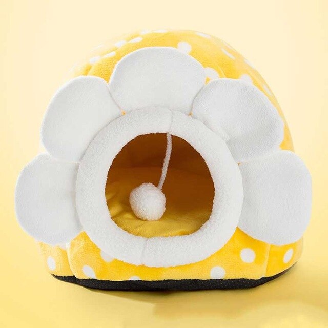 Pet Dog Cat Bed Cute Unicorn Shape Kennel Winter Warm Sofa Detachable Kitten House Waterproof Puppy Cushion Pet Sleeping Product