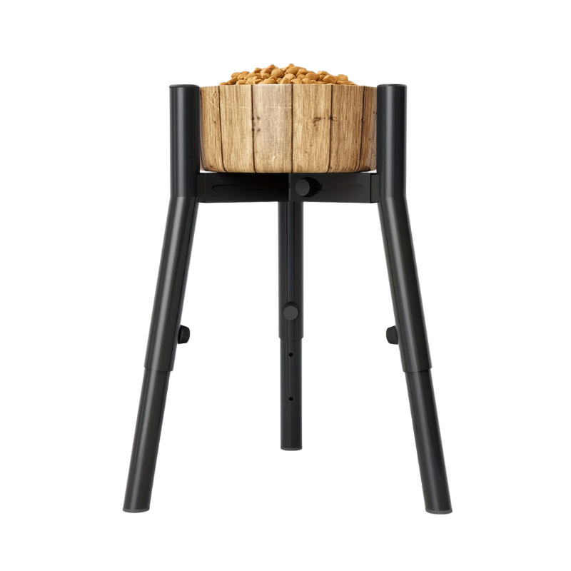 METAL DOG BOWL STAND